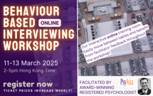 Behaviour Based Interviewing Course Online Virtual Tables